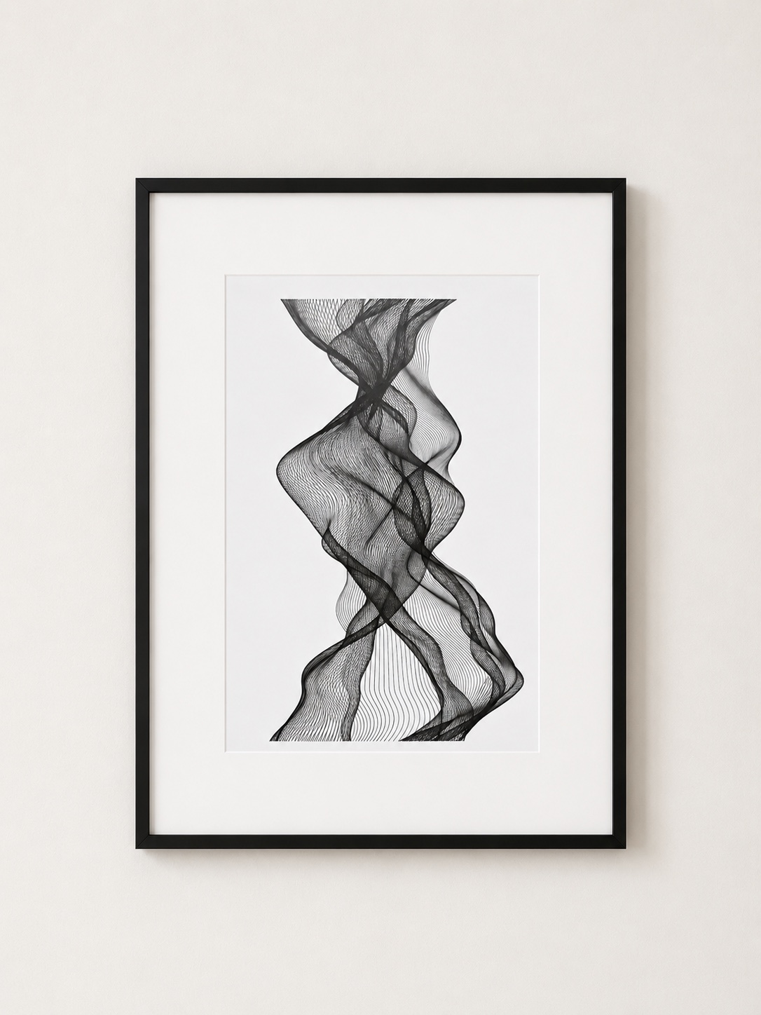 Curves of Her No. 4, Ink on paper, A3, 2026