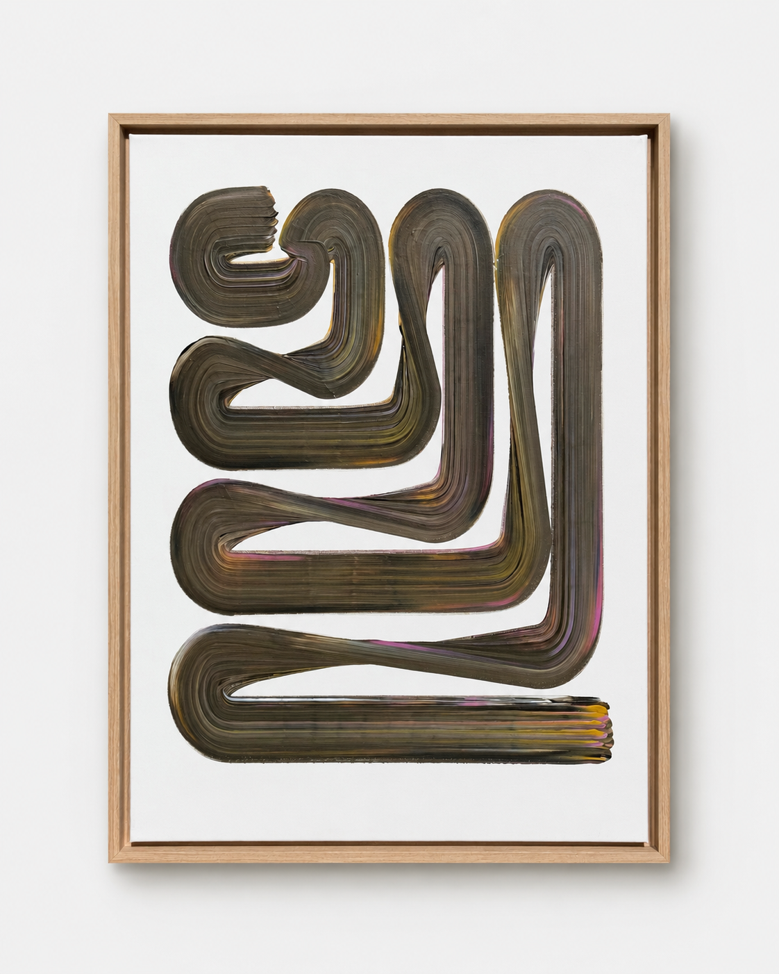 Lineage I, Acrylic on canvas, 50 x 70 cm, 2026