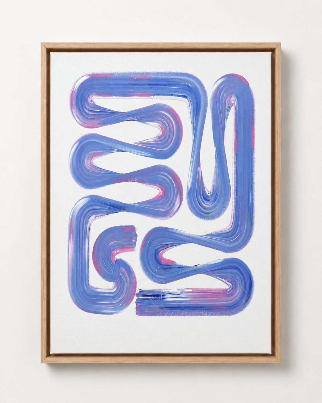 Lineage III, Acrylic on canvas, 50 x 70 cm, 2026