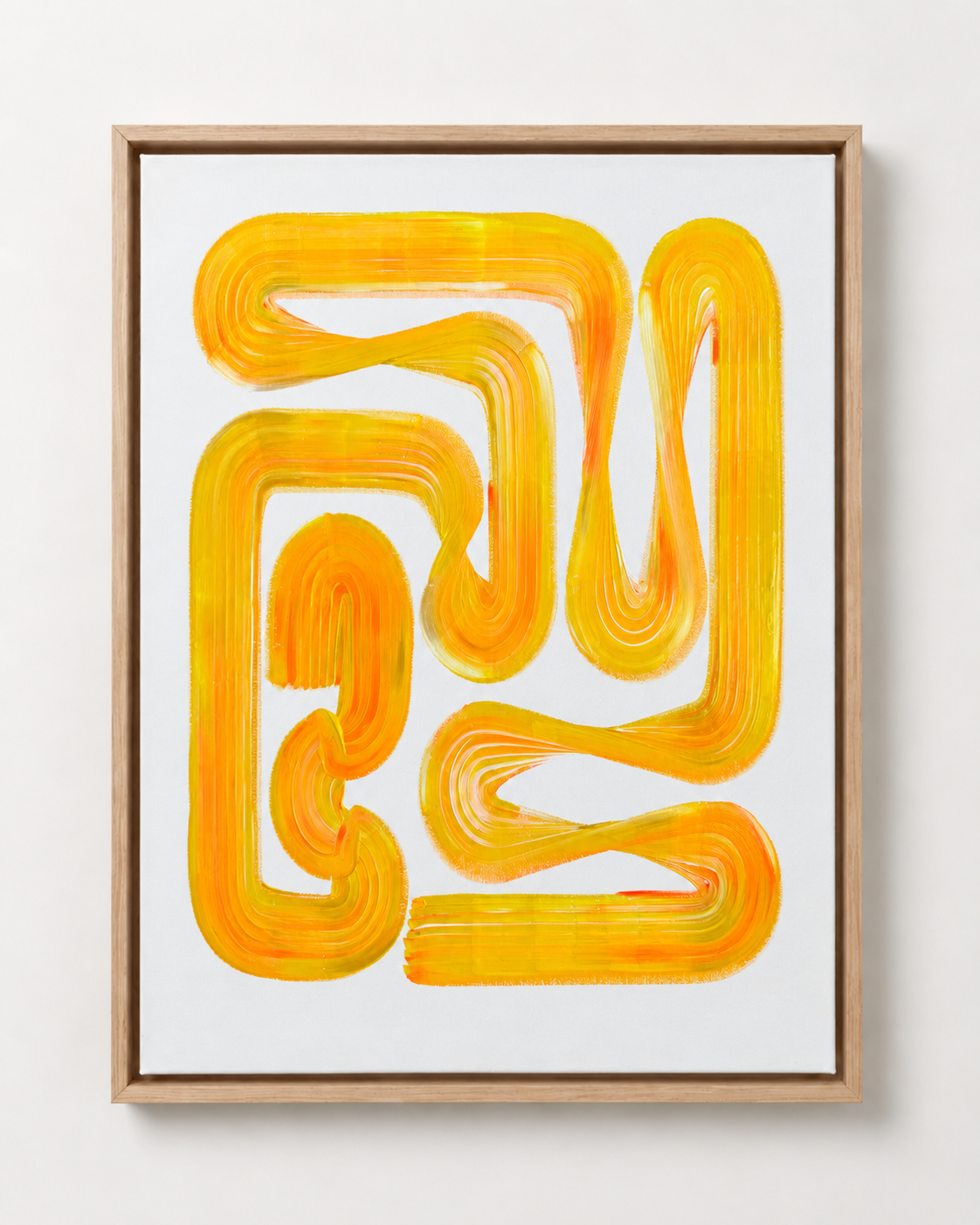 Lineage VI, Acrylic on canvas, 50 x 70 cm, 2026